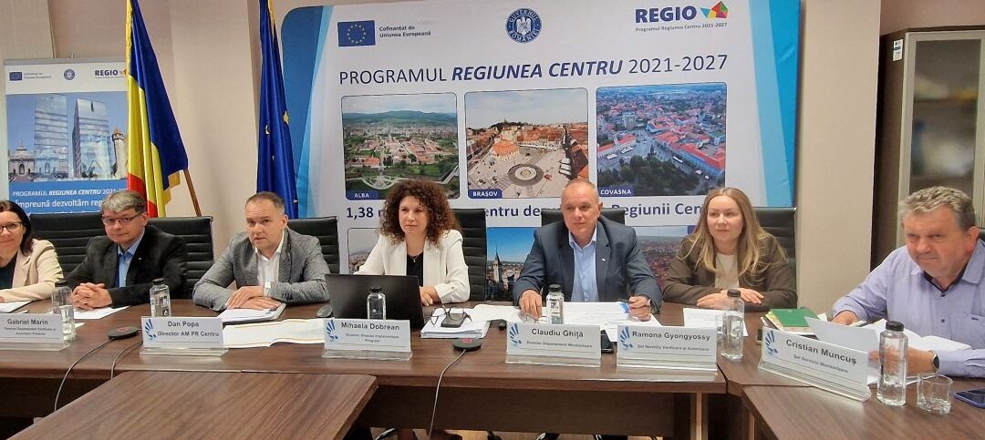 Discuții punctuale între beneficiarii de finanțare ai Programului Regiunea Centru și Autoritatea de Management