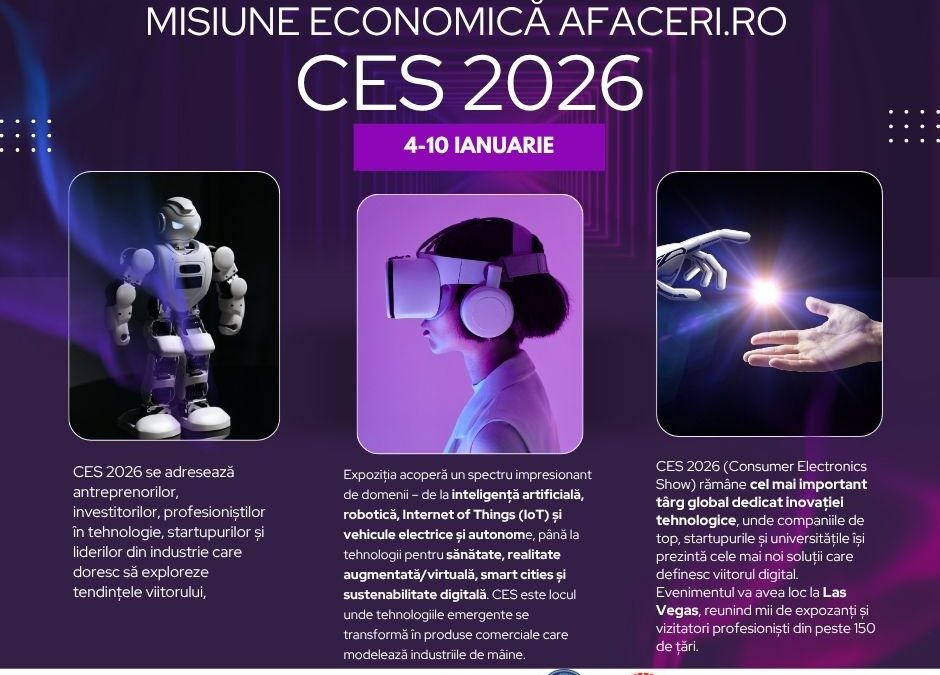 Misiunea Economică Afaceri.ro CES 2026